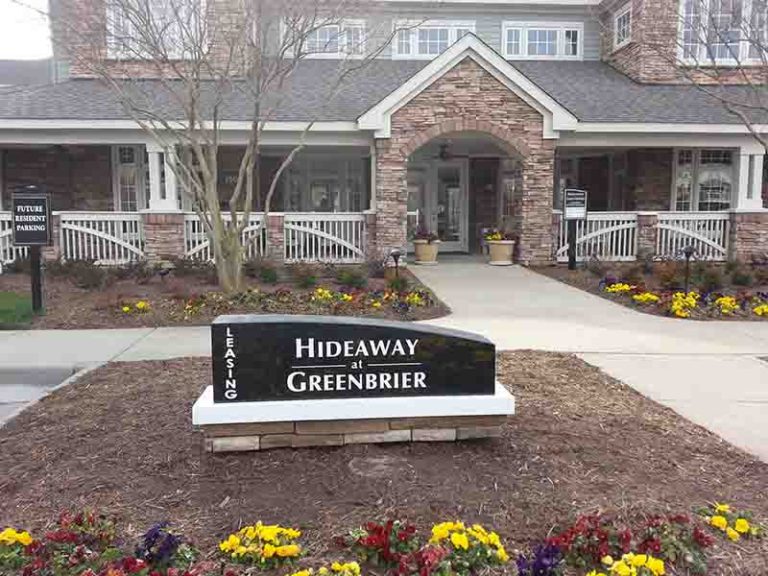 Hideaway Signage