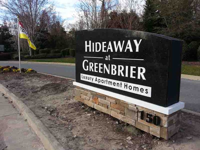 Hideaway Signage